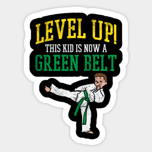 Green Belt Gift Sticker